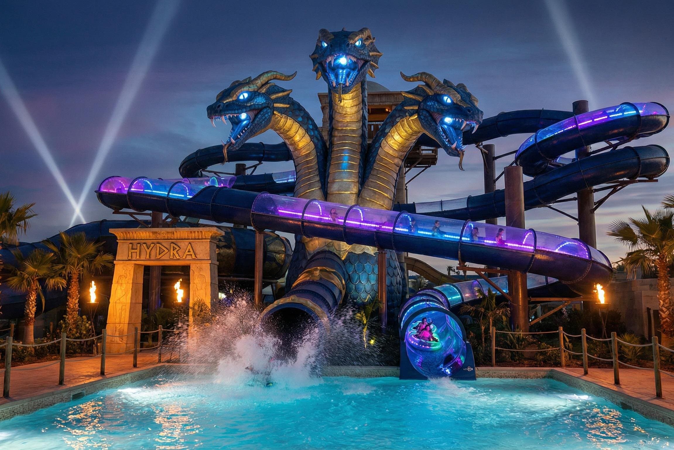 Nunia Aquarena Makadi Bay Water Park From Hurghada