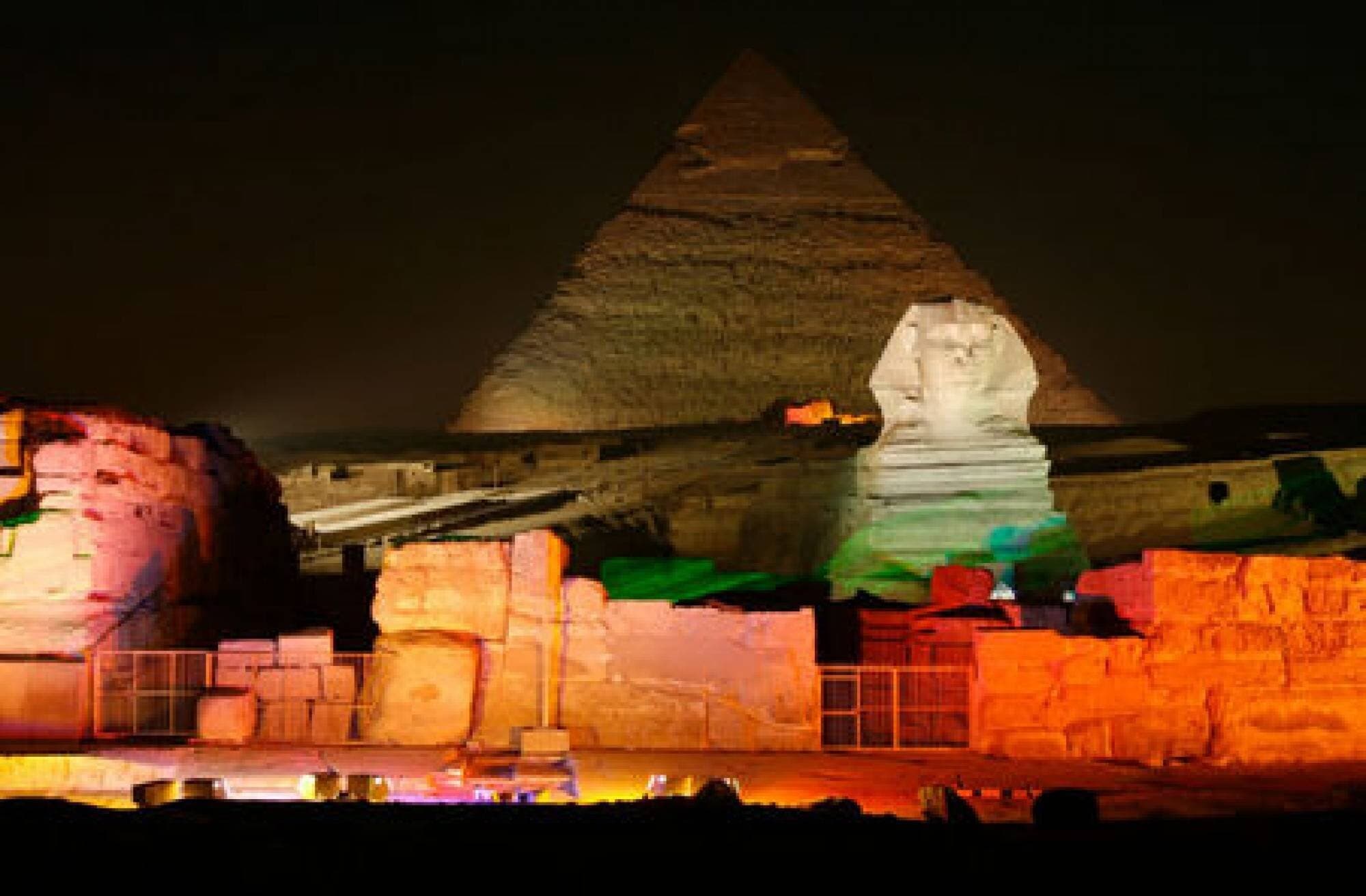 Giza Pyramids Sound and Light Show Private Tour