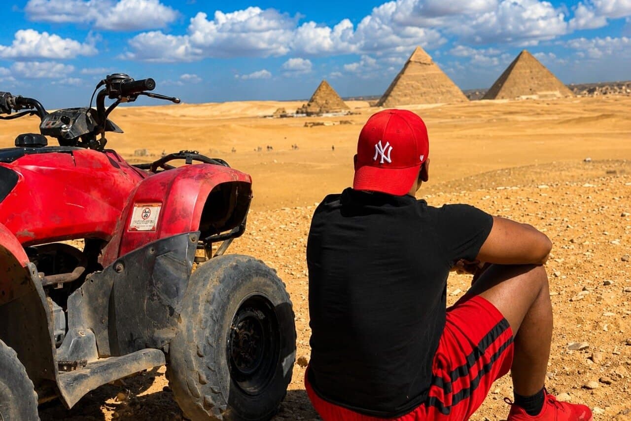 Giza Pyramids, Sphinx & Safari: Quad Bike , Camel Ride, Guide