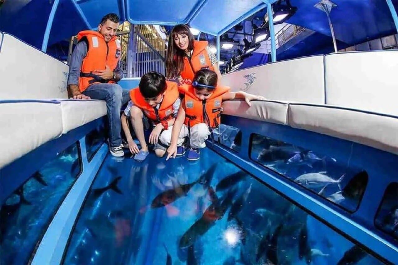 Glass Boat & Water Skiing with Transfer – Sharm El Sheikh