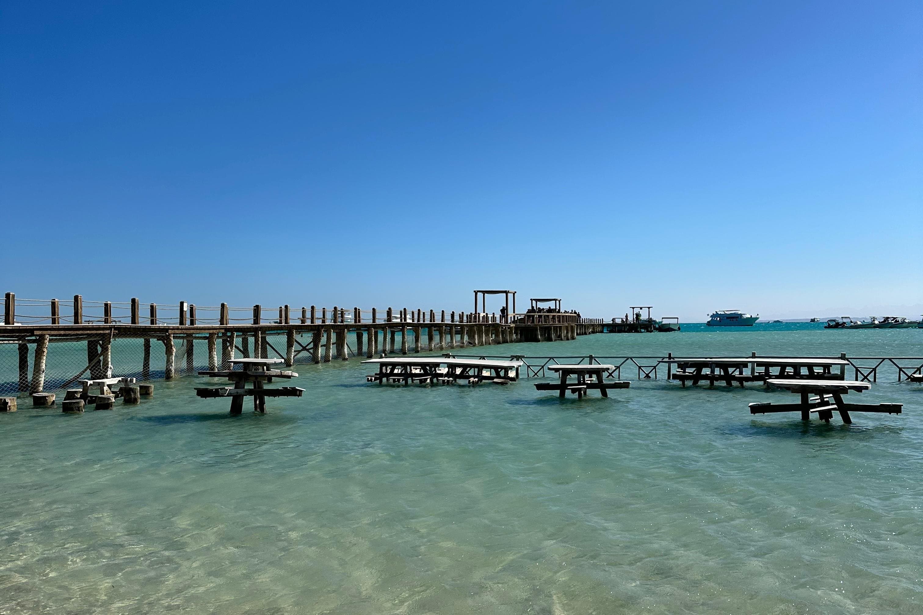 Experience Snorkeling in the Orange Bay with Boat Trip in Hurgada