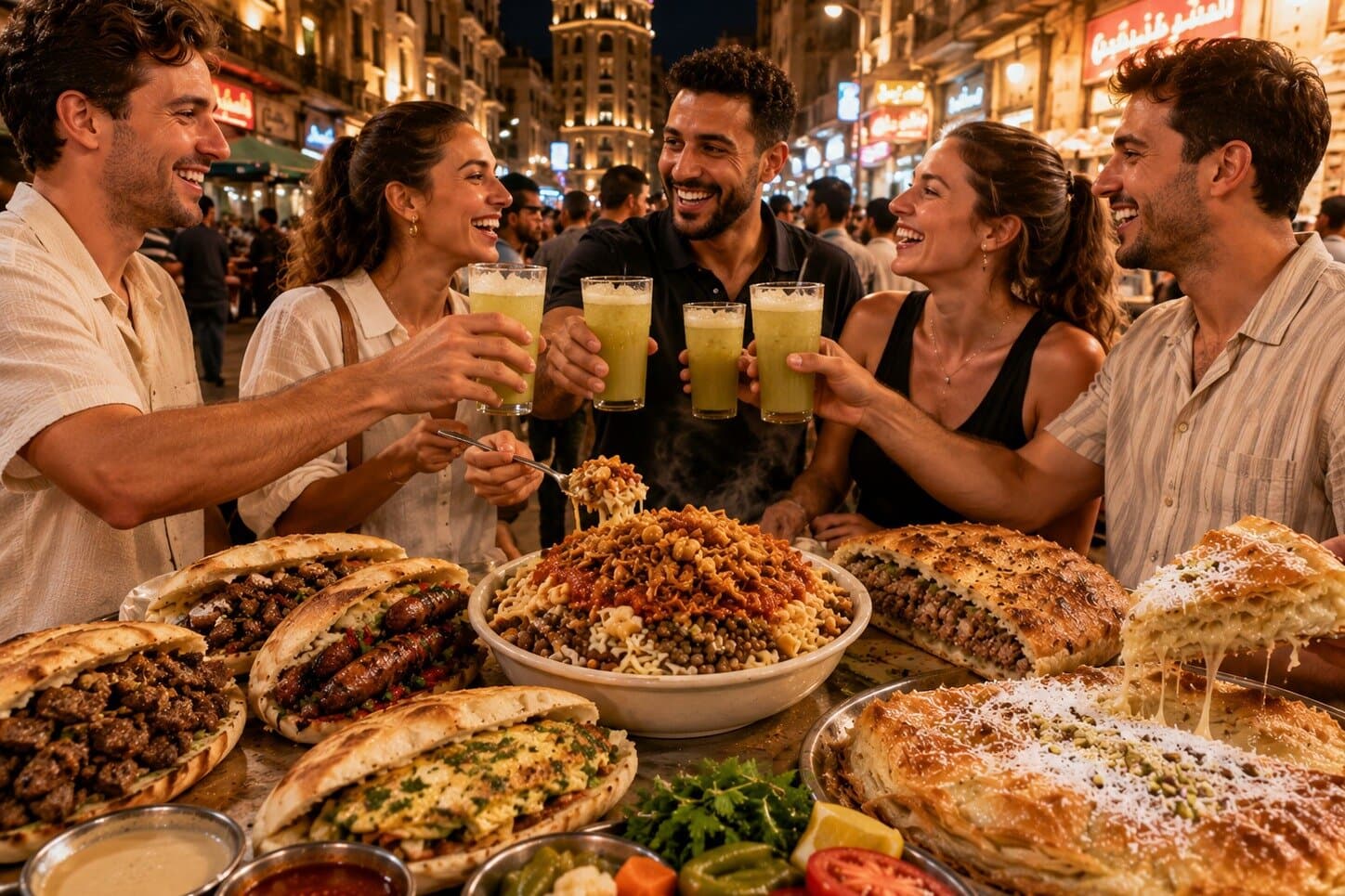 Cairo Downtown Night Street Food Tour: Authentic Local Flavors