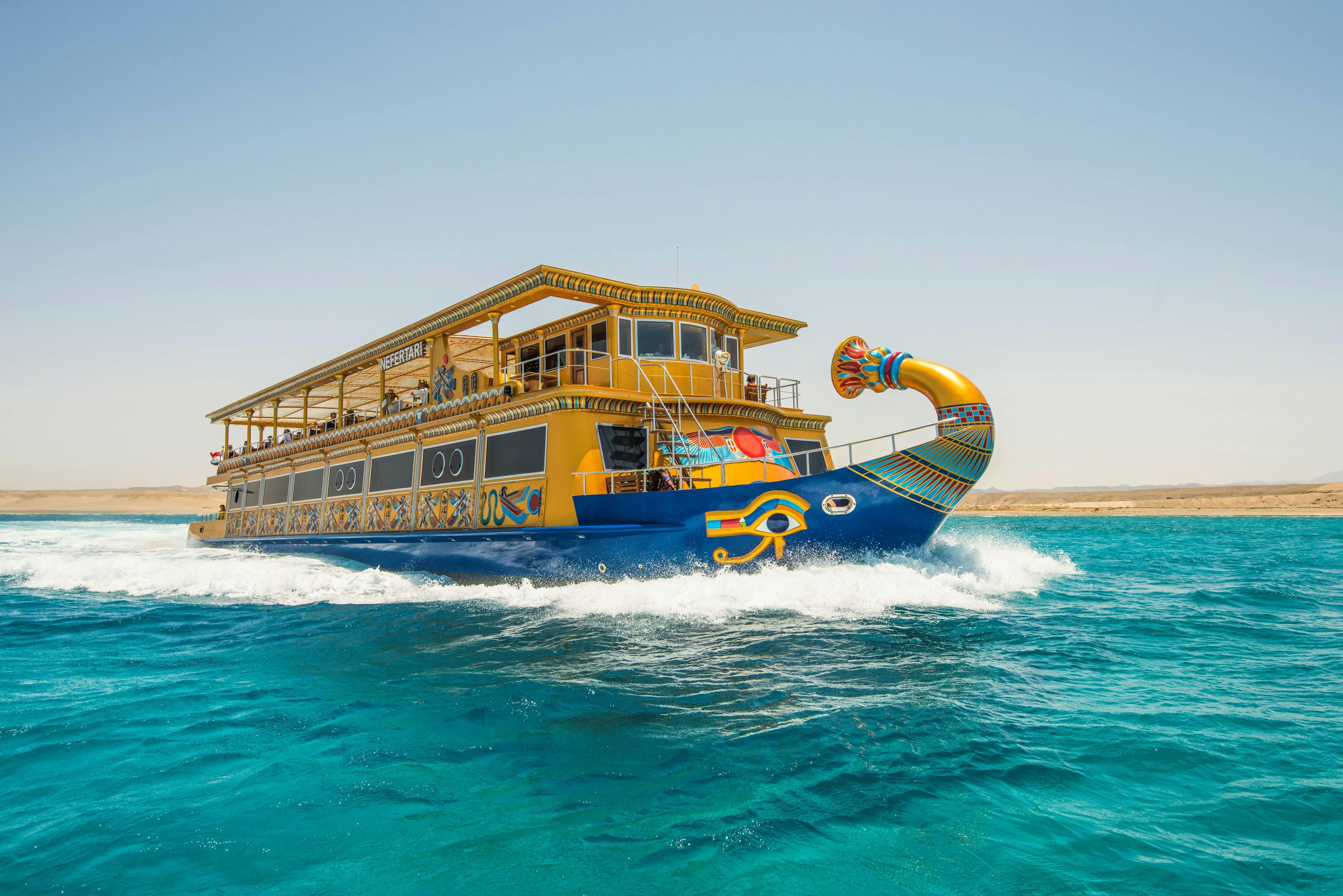 Nefertari yacht evening VIP cruise from Marsa Alam