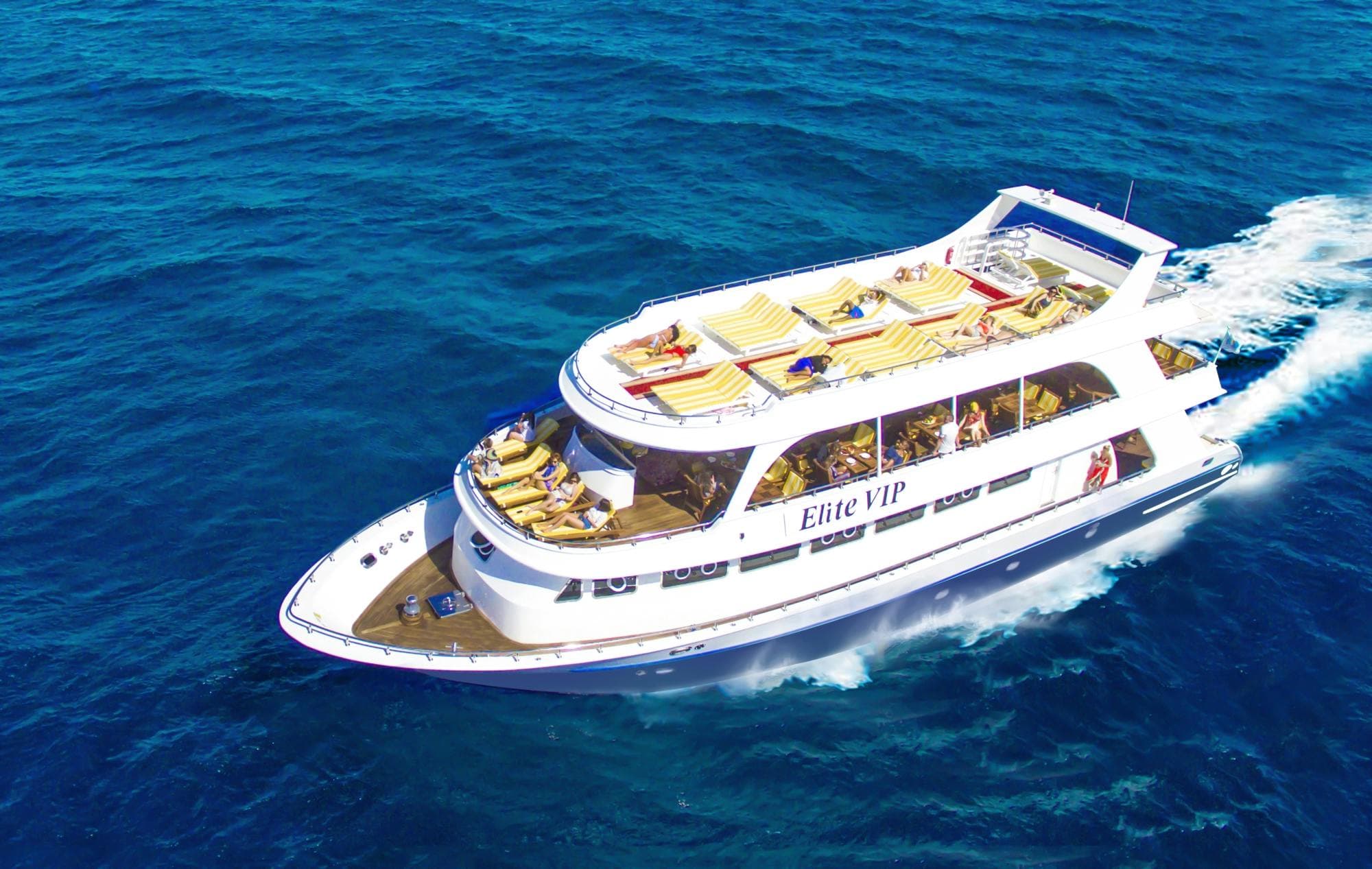 Elite VIP snorkeling cruise in Port Ghalib from Marsa Alam