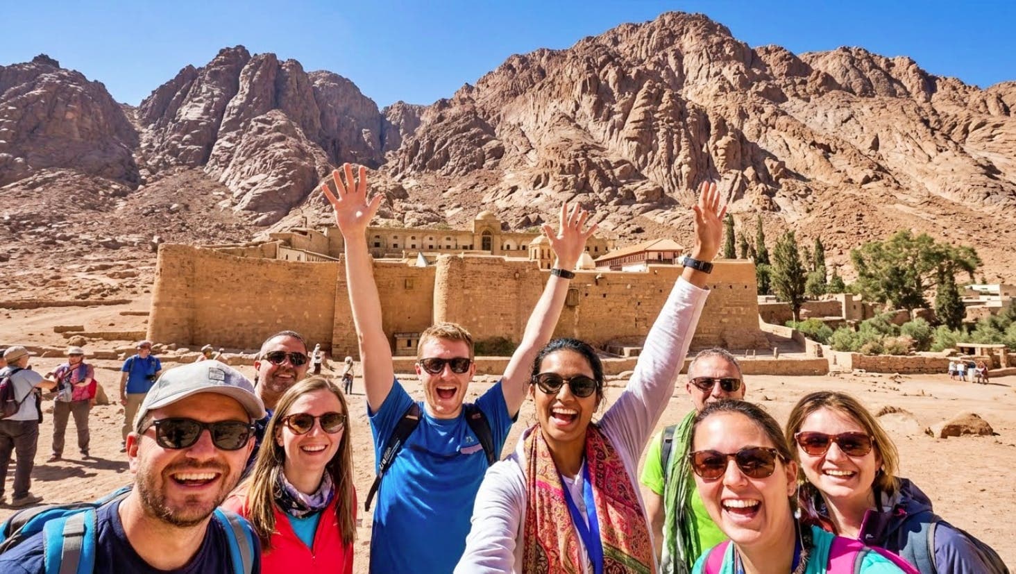 Tour of St. Catherine's Monastery and Dahab with lunch - from Sharm El Sheikh