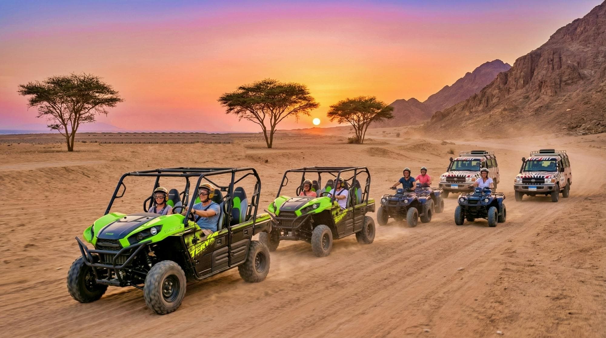 Ultimate Desert Experience with Dinner and Show in Hurghada