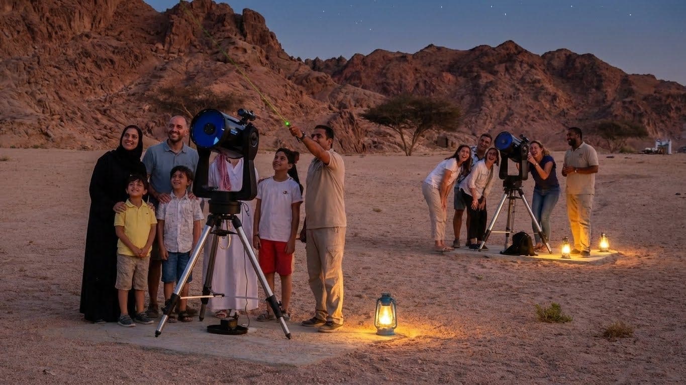 Desert sunset with stargazing and Bedouin dinner in Hurghada