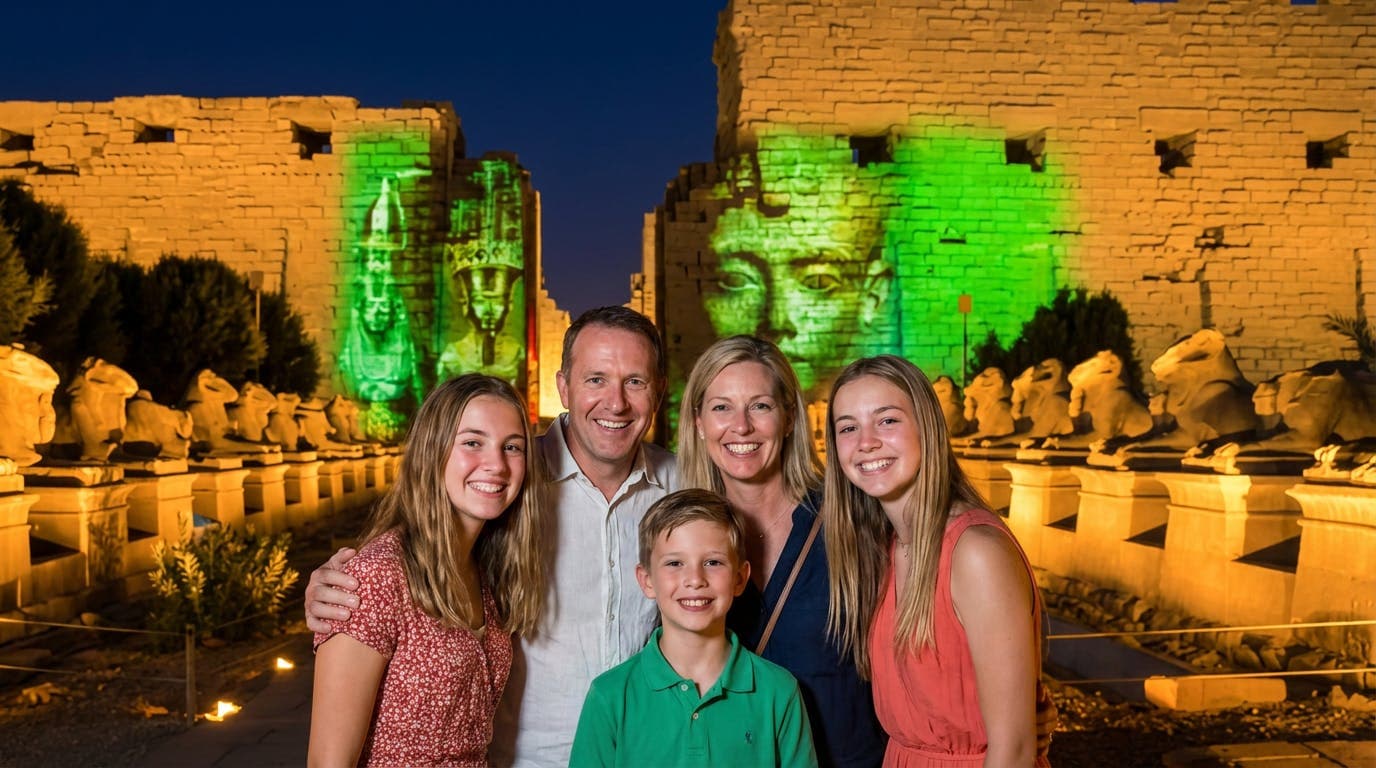 Overnight tour of Luxor's highlights from Hurghada