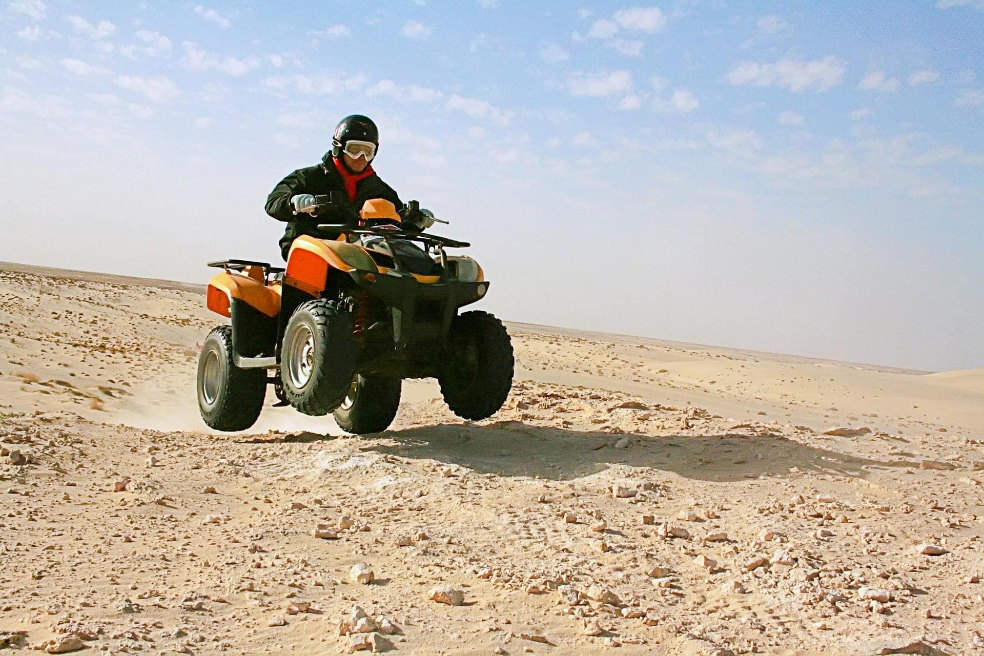 Half-day Hurghada Desert Quad Bike Tour with Camel Ride and Tea