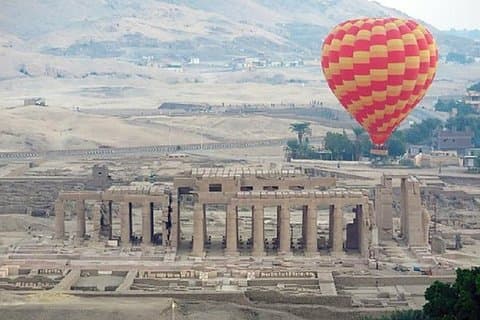 Private Hot Air Balloon Ride in Luxor with Hotel Pickup