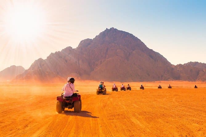 3-Hour Desert Quad Bike in Hurghada Desert