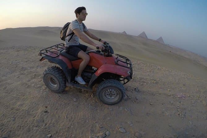 Private Trip Giza pyramids & an Atv quad bike ride from Cairo/Giza hotels