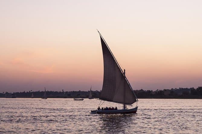 Luxor Nile River Private Felucca Ride at Sunset