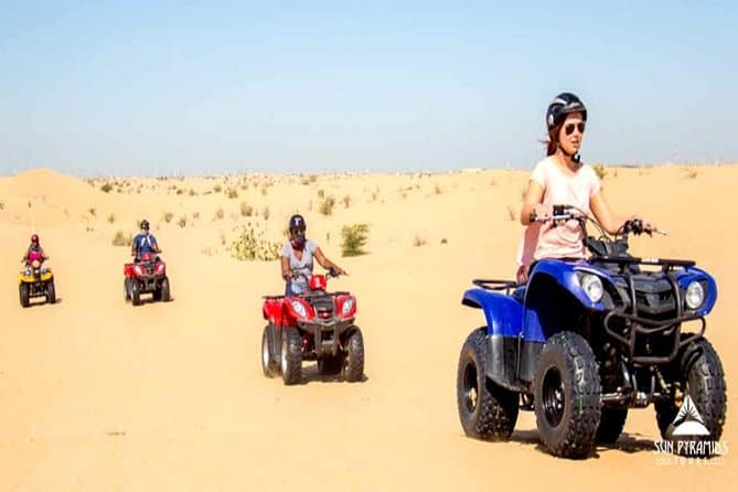 Quad bike at Giza pyramids