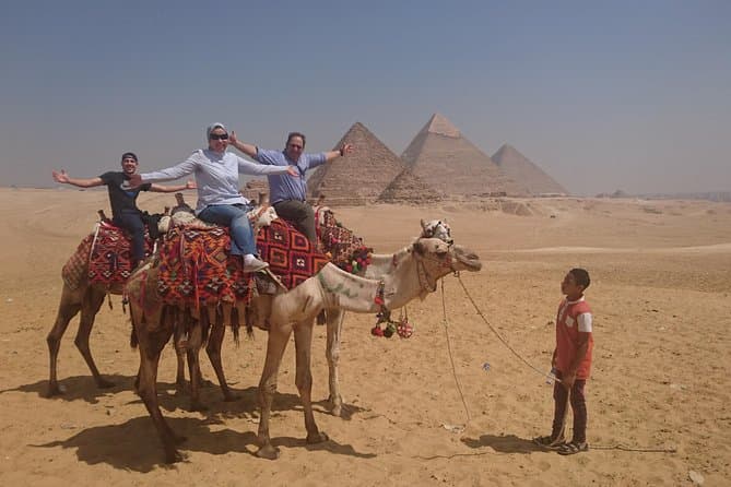 Saqqara and Giza Pyramids