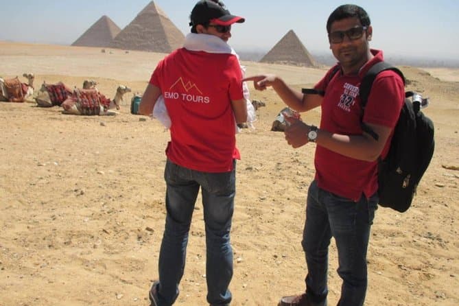 Day Trip To Pyramids, Saqqara Memphis & Dahshur with Camel Ride