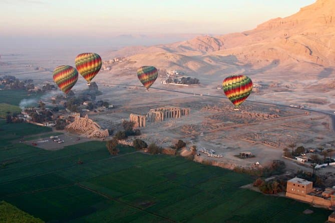 Ballonvaart in Luxor, Egypte, inclusief transfers