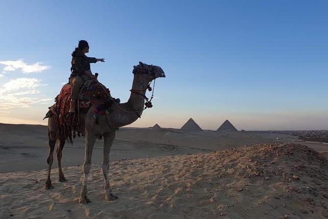 Sunset Camel Ride at Giza Pyramids Egypt Tours & Travel Planner