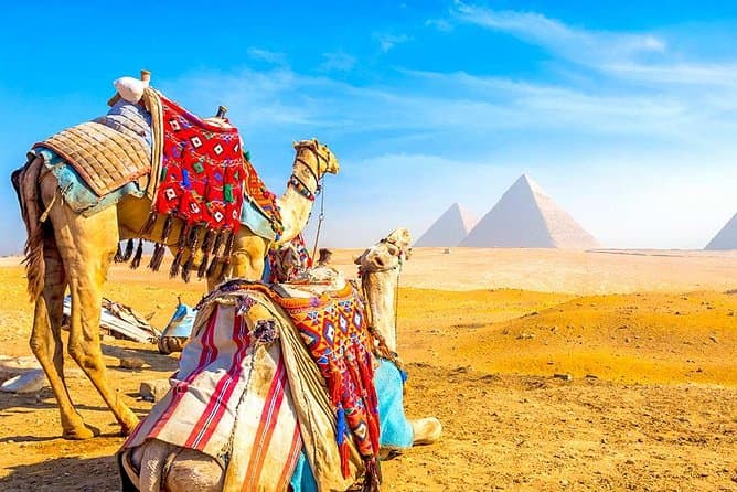 Tour langs de piramides en het Grote Egyptische Museum