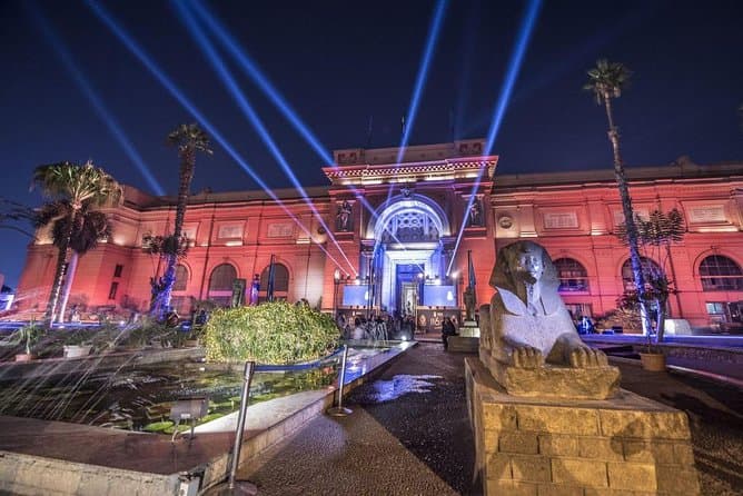 Night at the Egyptian Museum tour in Sunday and Thursday