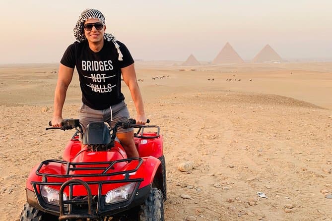 Private ATV Tour – Stunning Giza Pyramids View Egypt Travel