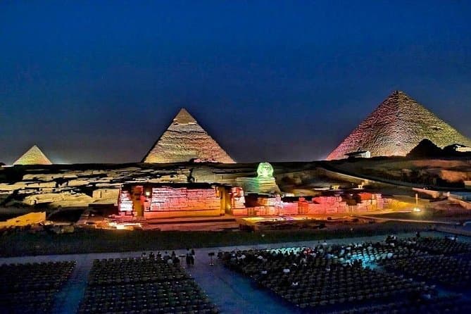 Sound and light Show at Pyramids and Sphinx area