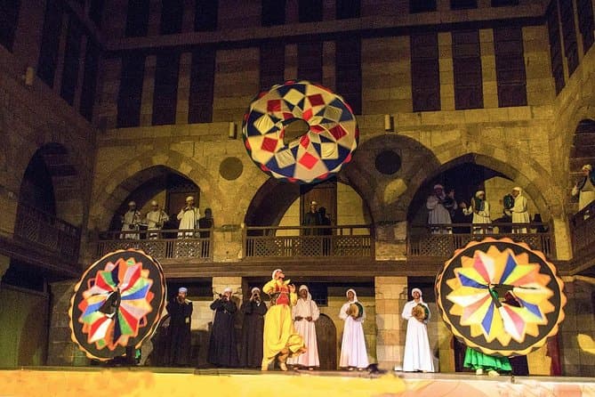 Private tour to Sufi dancing and Tanoura Show in Cairo