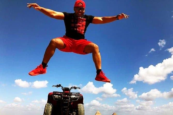 Ultimate Giza Pyramids Quad Bike Desert Adventure