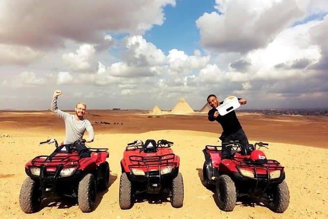 Quad Bike Experience around The Great Pyramid