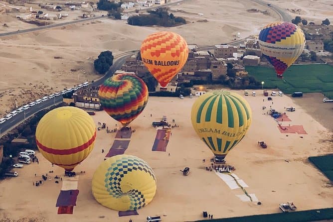 Fabulous Hot Air Balloon Ride in Luxor, Egypt