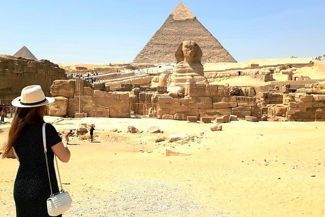 Pyramids of Giza and Saladin Citadel