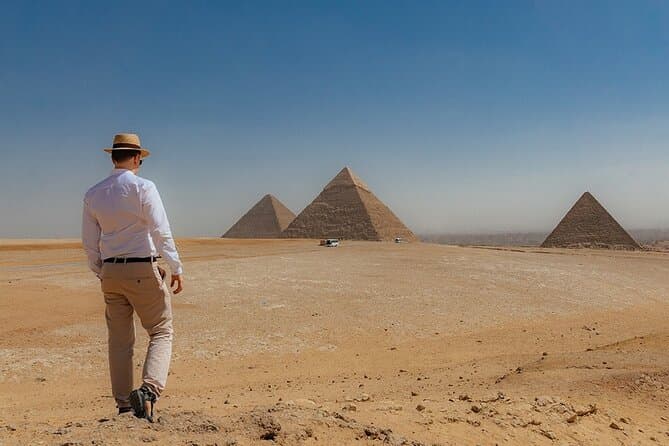 Explore Giza Pyramids, Sphinx and valley temple in half day tour