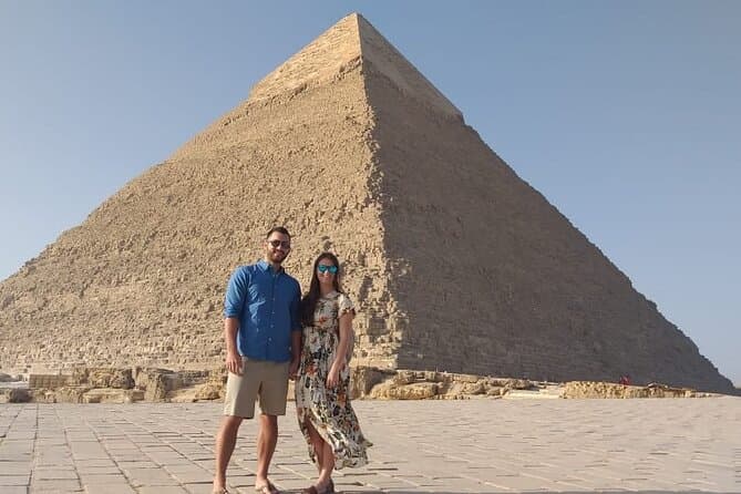 Layover to Pyramids, Sphinx and Egyptian Museum With Camel Ride at Sahara Desert