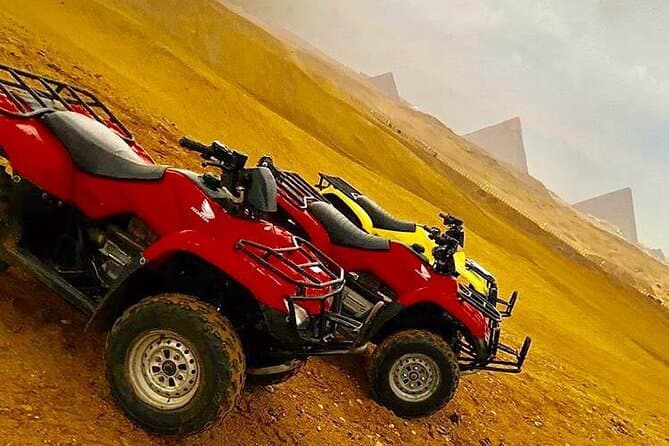 Pyramids by Day, Feast by Night:Giza Pyramids, Atv, Camel, Cruise