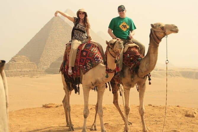 Giza Pyramids: Half-Day Tour & 1-Hour Camel Trek
