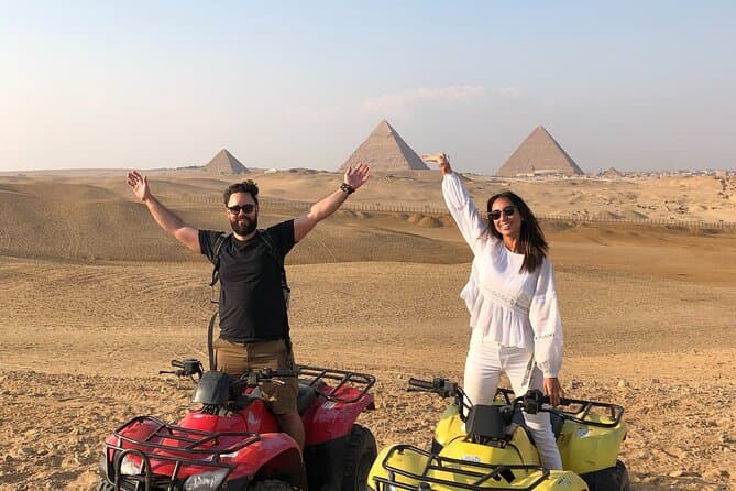 Private ALL INC-Pyramids,Camel(1 HOUR)Egyptian Museum,Four Wheeler( ATV )&Lunch