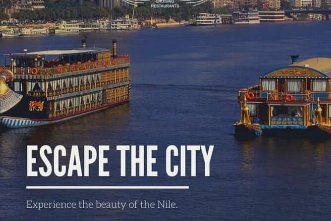 Nile Dinner Cruise 5 stars with show and belly dancer