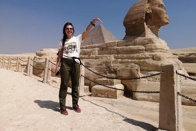Full-Day Giza pyramids include camel ride and Egyptian museum