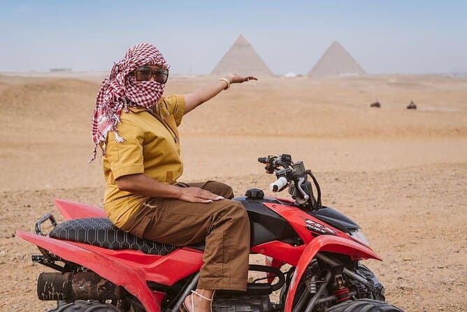 Giza Pyramids Sphinx Camel ATV Bike Shopping Nile Dinner Cruise