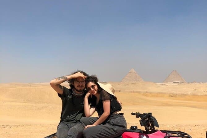Private Tour Giza Pyramids, Sphinx, Lunch, camel ,shopping tour & Quad bike Ride