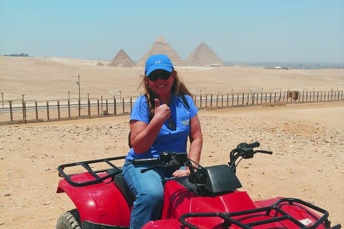 Private Safari Quad Bike & Camel Ride Giza pyramids &lunch