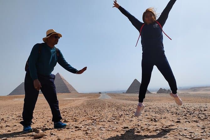 Half day Pyramids of Giza and Sphinx with Camel ride