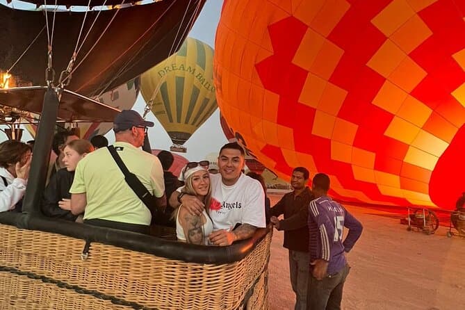 luxor west bank half day tour with Hot air Balloon over luxor