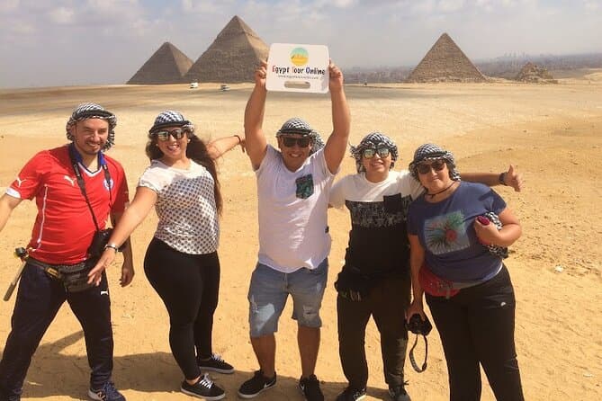 Pyramids Day visit Giza Pyramids with Sphinx, Saqqara pyramid, Dahshur pyramids