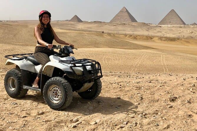 Camel Ride and ATV Quad Bike Around Giza Pyramids