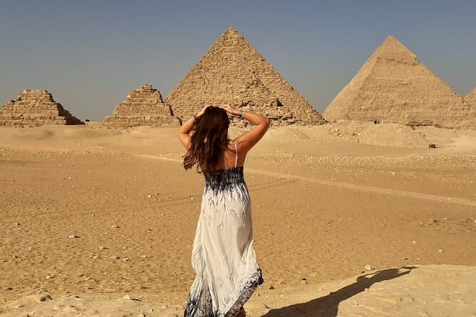 VIP Pyramids,Camel,Quad Bike(ATV) lunch,Tickets & dinner Cruise