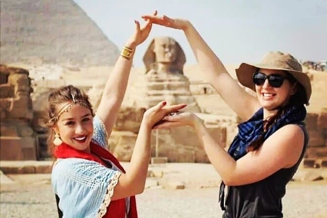 Giza Pyramids, Sphinx, Memphis, Saqqara PyramidsPrivate Day Tour