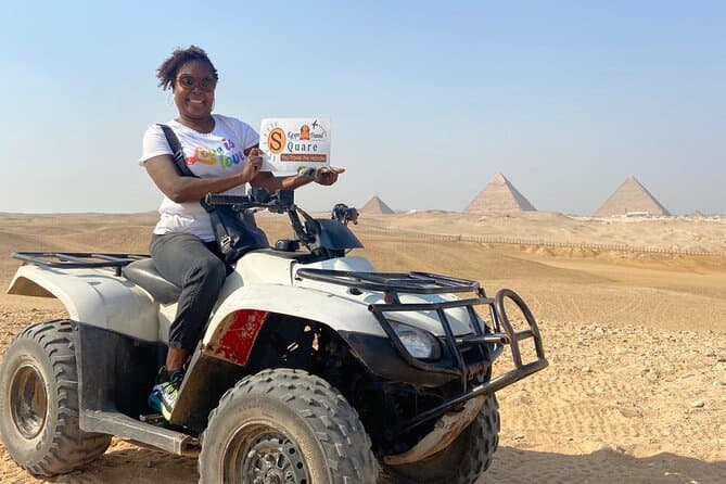 Full Day Tour to Giza with Camel & ATV Ride and Dinner Show