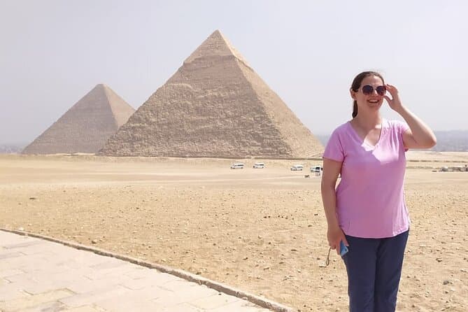 Cairo |Layover| Trip pick up from Cairo airport to visit Giza Pyramids & Sphinx