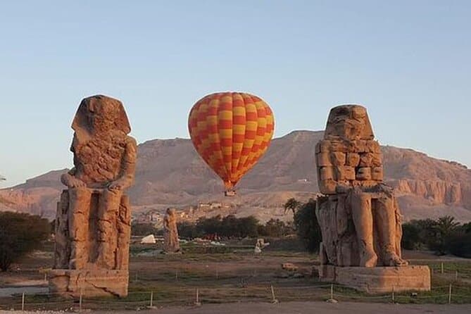 Private Day Tour Luxor West Bank with Hot Air Balloon include